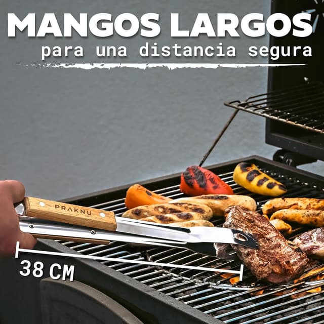 Thumbnail 1 de Praknu Accesorios Barbacoa 4 Piezas