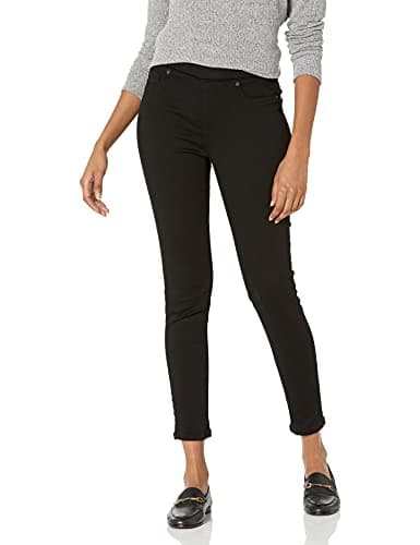 Imagen de Amazon Essentials Jeggings Elásticos de Tiro Medio Mujer 36 Negro en OfertitasTOP