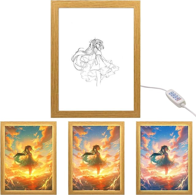 Detalle de Anime LED Box MeYuxg LED Bilderrahmen 8