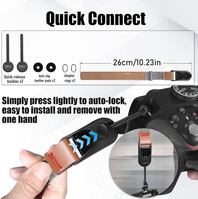 Detalle 2 de Wiseten Kamera Handschlaufe 50 kg