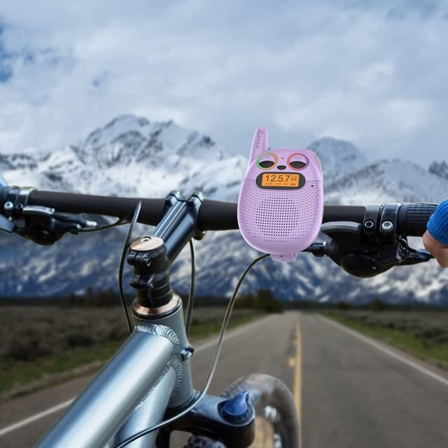 Thumbnail 6 de Qniglo Rechargeable Kids Walkie Talkies (FM, Long-Range) for Ages 3–14