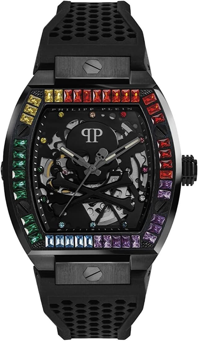 Detalle 2 de Philipp Plein Uhren Analog Automatik 32019792 – Herrenarmbanduhr mit 44-mm-Gehäuse