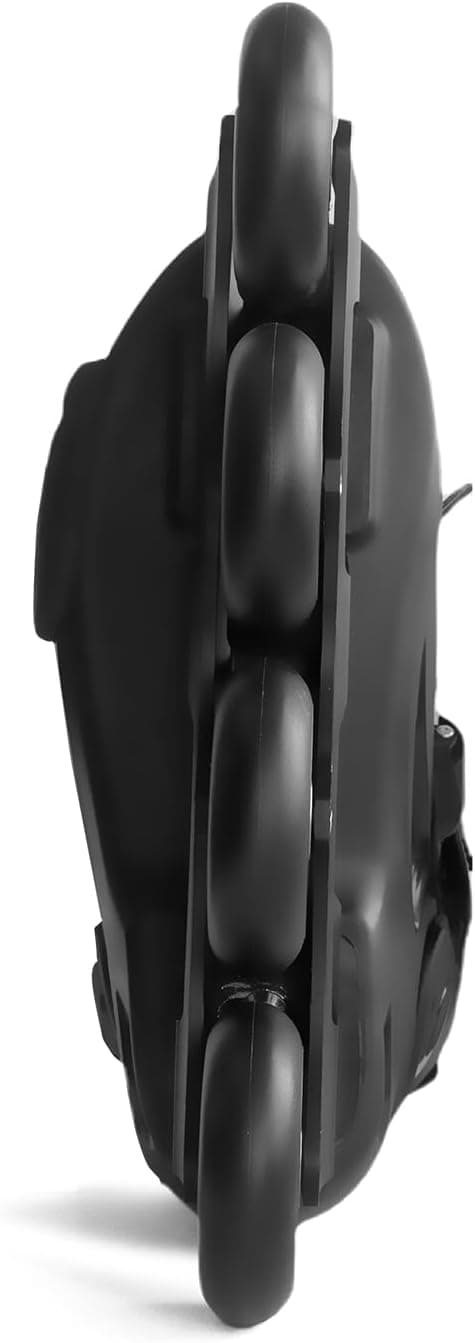 Detalle de FLYDAZZLE Men’s Inline Skates (Urban Freeride/Slalom) with Hard Boot, ABEC-9 Bearings, Ankle Support