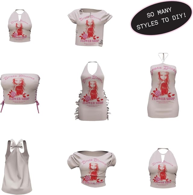 Thumbnail 5 de Bratz Stylin' Yasmin fashion doll with t-shirt