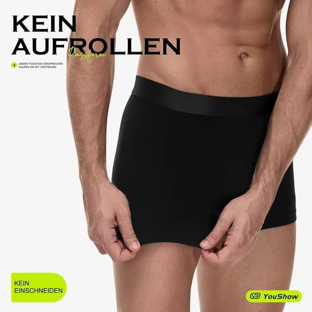 Thumbnail 2 de YouShow Mens Boxers Shorts 6 Pack