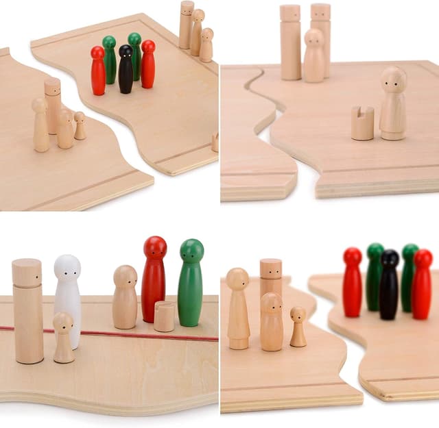 Thumbnail 3 de ideen.kollektiv Systembrett Familienbrett 44 Teile