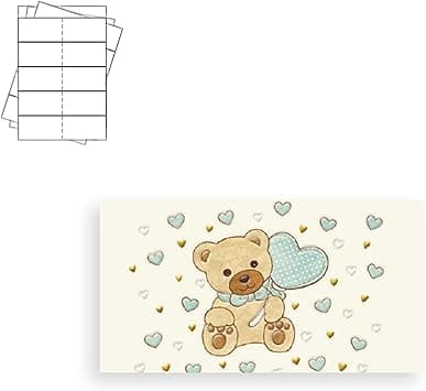 Imagen de ARKRAFT Tarjetas personalizables para bomboneras, papel 300 g (40) 🎁 en OfertitasTOP