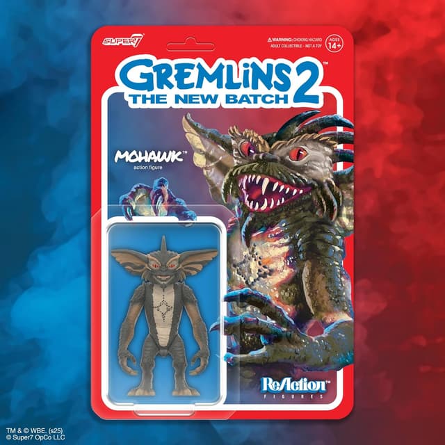 Detalle de Super7 Reaction Figure Gremlins 2 Mohawk (3.75")