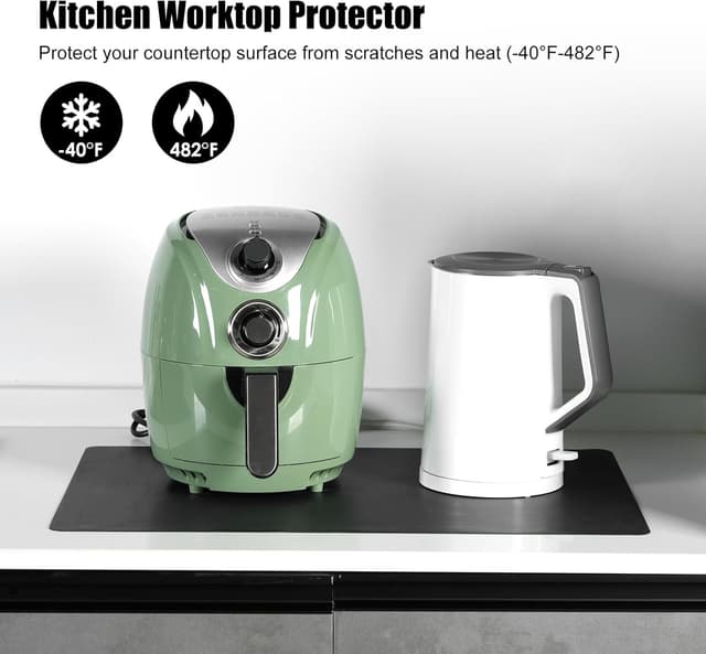 Thumbnail 1 de Grand protecteur de plan de travail en silicone, anti-adhésif, 60x40 cm ⚙