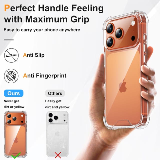 Thumbnail 5 de ORETECH iPhone 17 Pro Max Case Clear