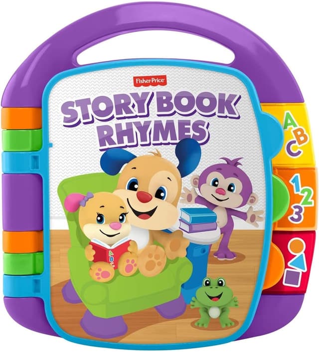 Thumbnail 6 de Fisher-Price Storybook Rhymes Learning Toy (Laugh & Learn) UK English Version – CDH26