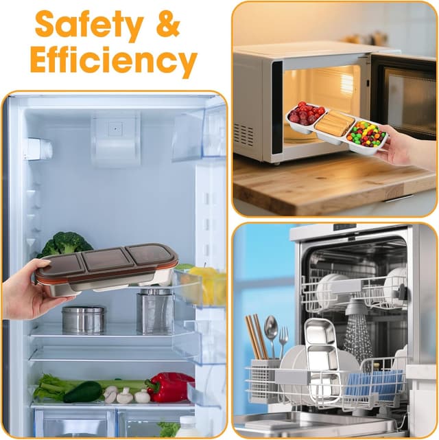 Detalle de Edelstahl Snackbox Musiwanna 600 ml