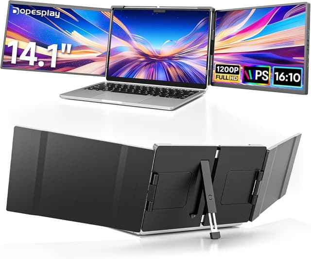 Detalle de Dopesplay 14,1" Laptop Bildschirm Erweiterung 1920×1200