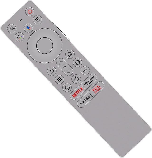 Detalle 2 de RC933 FUB1 Voice Replacement Remote Control (RC933-FUB1) for compatible TCL Mini LED Android Smart TVs