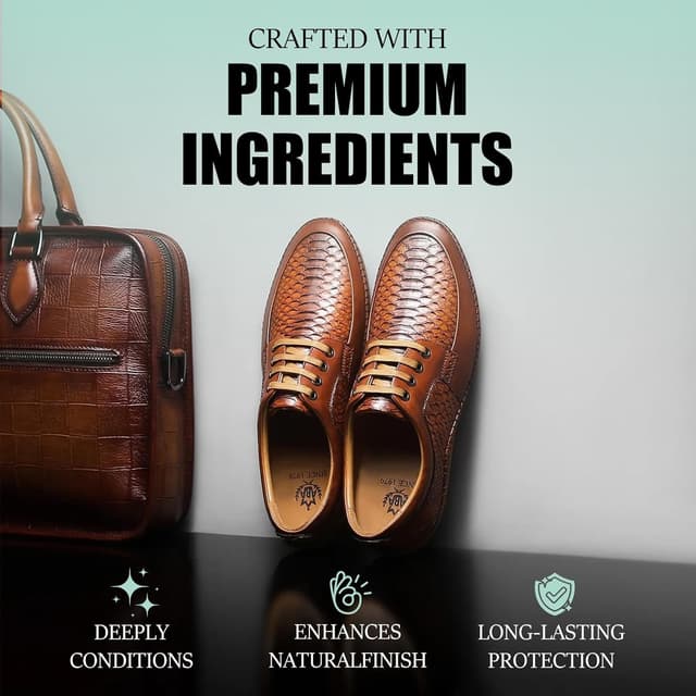 Detalle de LUXGROVE Leather & Furniture Repair Salve, Cleaner, Conditioner & Polisher (4 oz) for Car Seats, Couches, Shoes & More