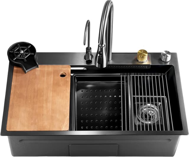 Imagen de Serenelife fregadero cocina acero inoxidable en OfertitasTOP