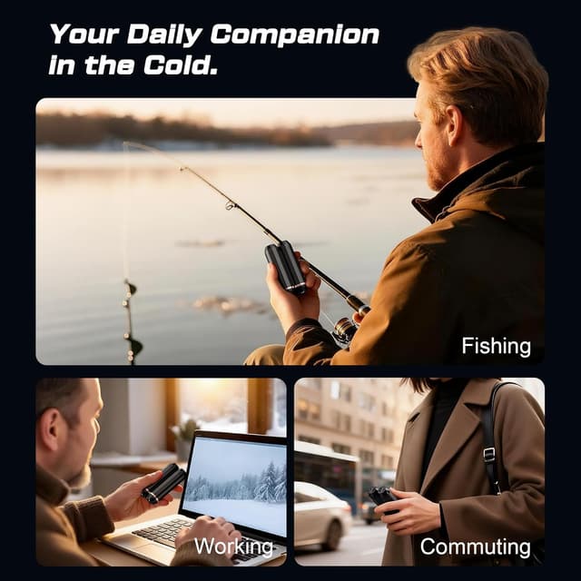 Thumbnail 6 de 2-Pack Rechargeable Hand Warmer 10000mAh with 3 Heat Levels