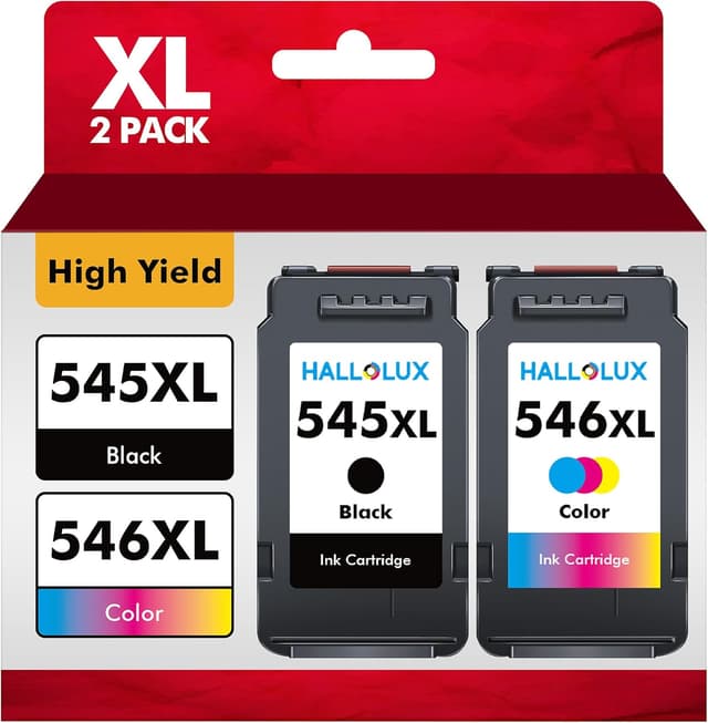 Imagen de HALLOLUX PG-545XL CL-546XL Patronen 1 Schwarz 1 Farbe 🖨 en OfertitasTOP