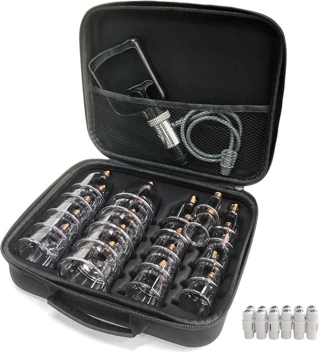 Thumbnail 6 de Schröpfset mit Vakuumpumpe 22 Teilig