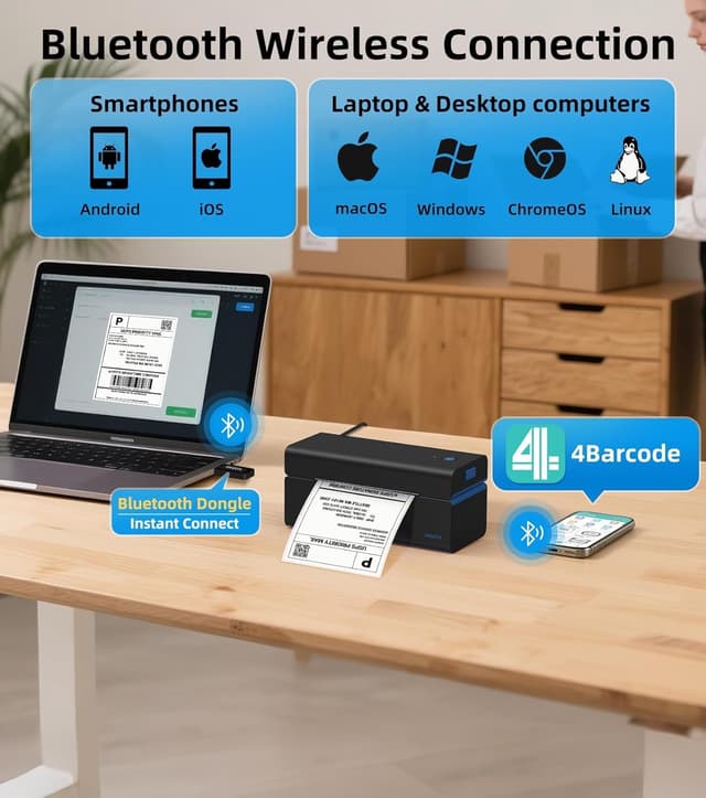 Detalle de ORGSTA DHL Etikettendrucker 152 mm/s