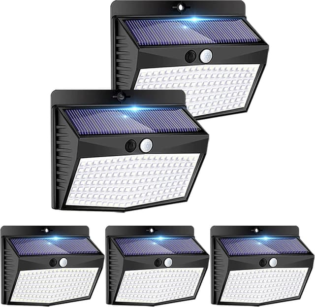 Thumbnail 6 de Peasur Solarlampen 168 LED 180° für außen