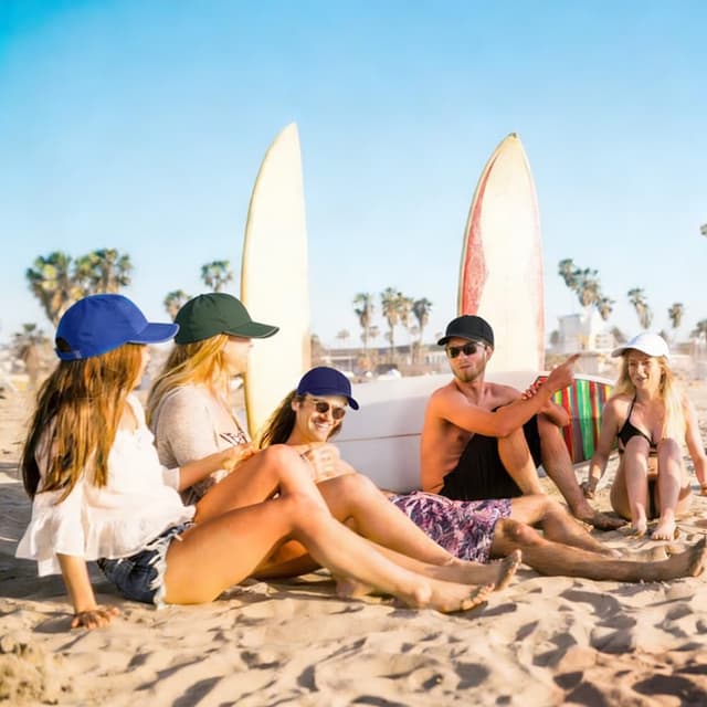 Detalle de AUYAO Cappello da Baseball impermeabile unisex con visiera riflettente e UPF50+