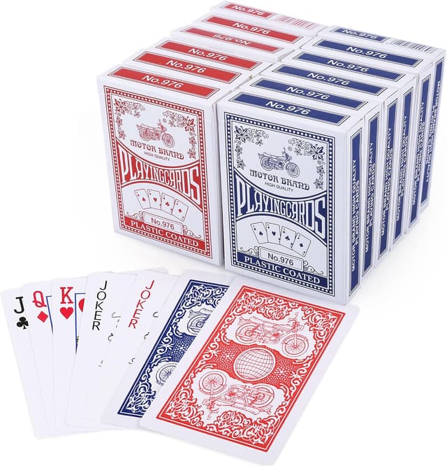 Detalle de LotFancy Playing Cards 12-pack ๐