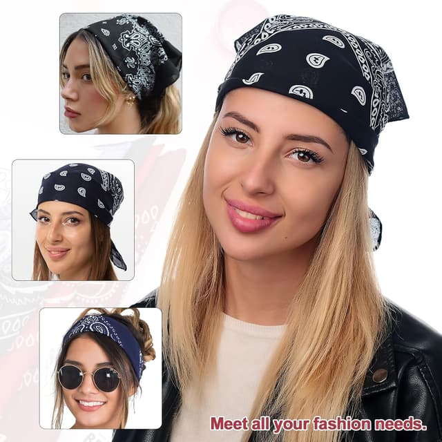 Thumbnail 4 de Vinuwu 12 Pack Bandana Paisley