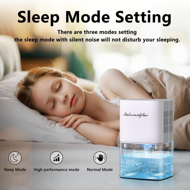 Thumbnail 3 de Small Dehumidifier 1800ML for 230 ft² 🏠