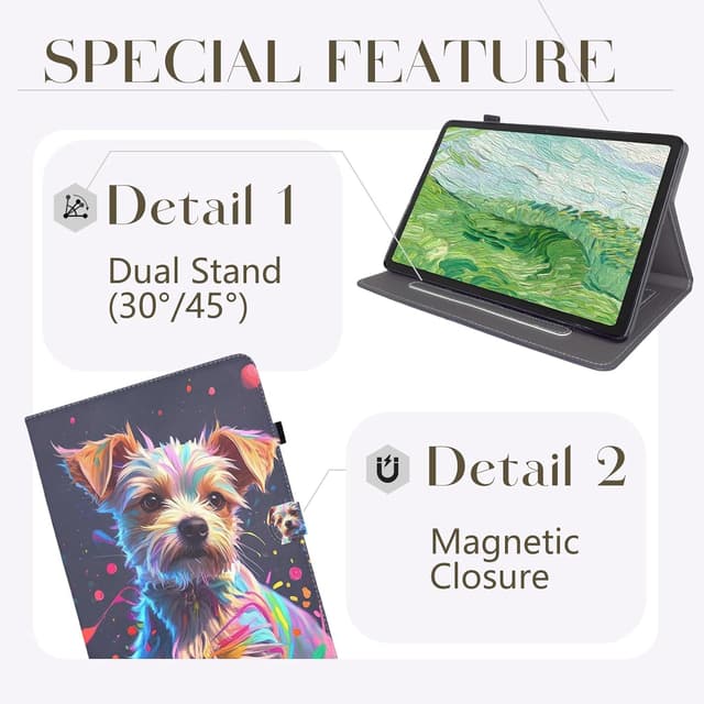 Thumbnail 1 de Bemoloon PU Tab Hülle Galaxy Tab S5e 10.5