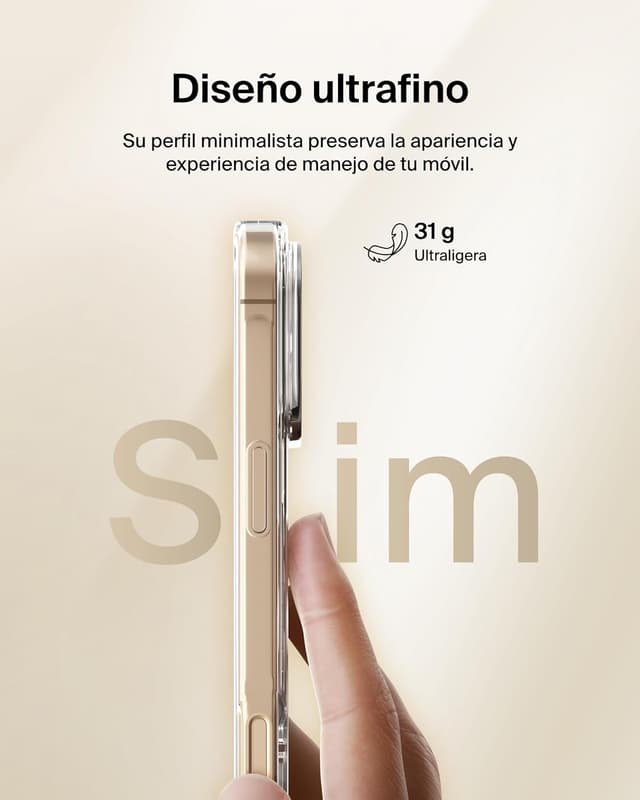 Thumbnail 5 de Belkin SheerForce Funda MagSafe para iPhone 16 Pro Max