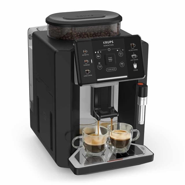 Detalle de Krups Sensation C10 cafetera superautomática