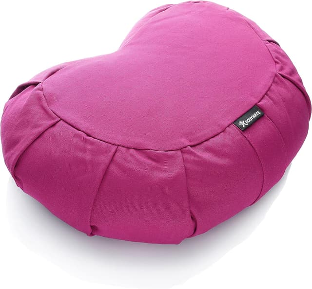 Detalle de BODYMATE Cuscino da yoga a mezzaluna 42 cm