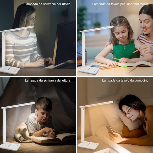 Thumbnail 5 de Lampada da scrivania dimmerabile 5 livelli