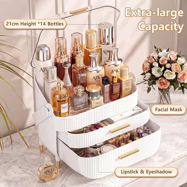 Detalle 1 de NestOrganix Makeup Organizer 13.5in