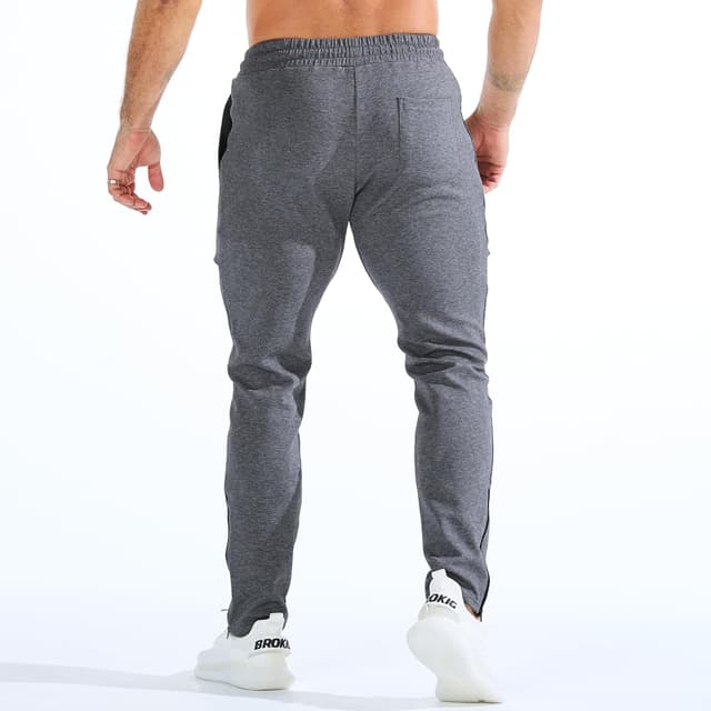 Detalle 2 de BROKIG Mens Zero Armor gym jogger bottoms with zip pockets