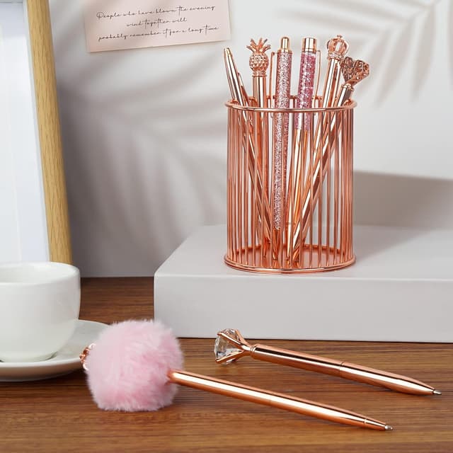 Detalle de WEMATE ballpoint pens set 8 pack