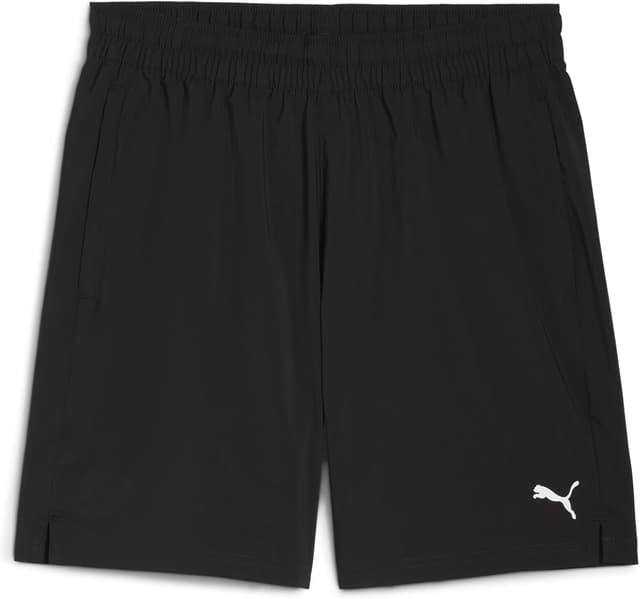 Detalle de PUMA Short tissé 18 cm Train All Day Foundations (homme) avec poches zippées