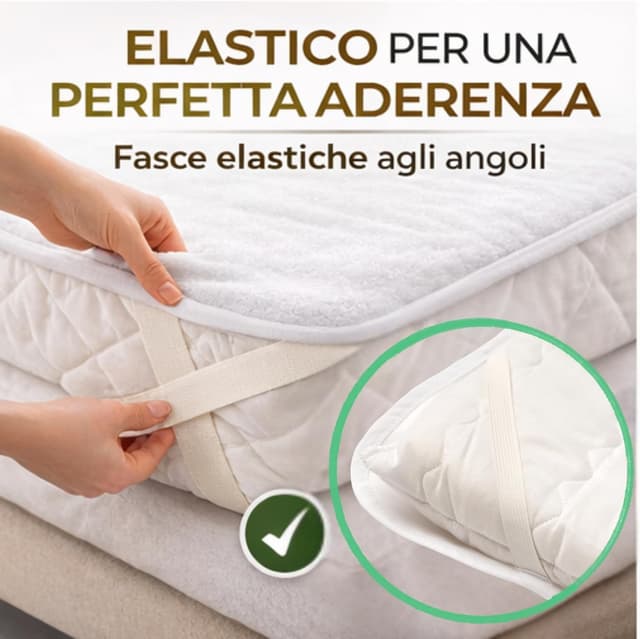 Detalle de Flyideas wasserdichter Matratzenschoner fürs Babybett 80x160 cm (2er-Set) mit Bambus-Zertifizierung