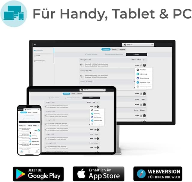 Thumbnail 3 de Salind GPS Fahrtenbuch Tracker