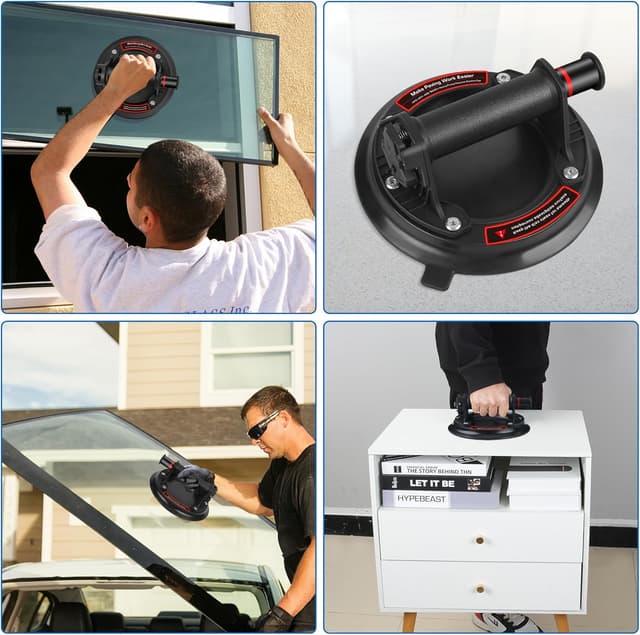 Thumbnail 6 de 2er-Set 8" Saugheber Glas Fliesenheber