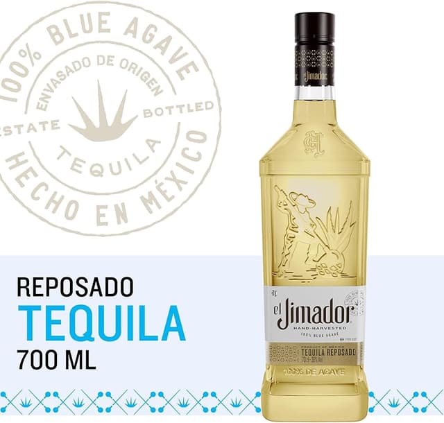 Imagen de El Jimador Tequila Reposado, Vainilla y Especias 🌵 700ml en OfertitasTOP