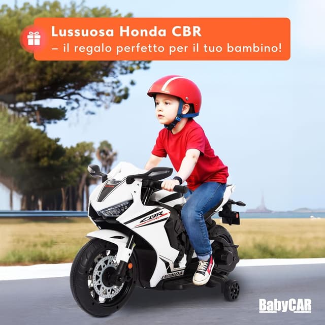 Thumbnail 2 de BabyCar Moto Elettrica Honda CBR 12V 30W