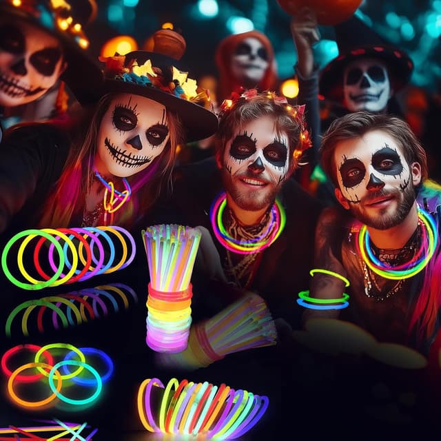 Thumbnail 6 de Prtoworior 100 Bracelet fluorescent pour fĂȘte đ