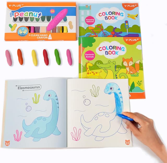 Thumbnail 6 de YPLUS Peanut Crayons 12-pack toddler crayons 🎨