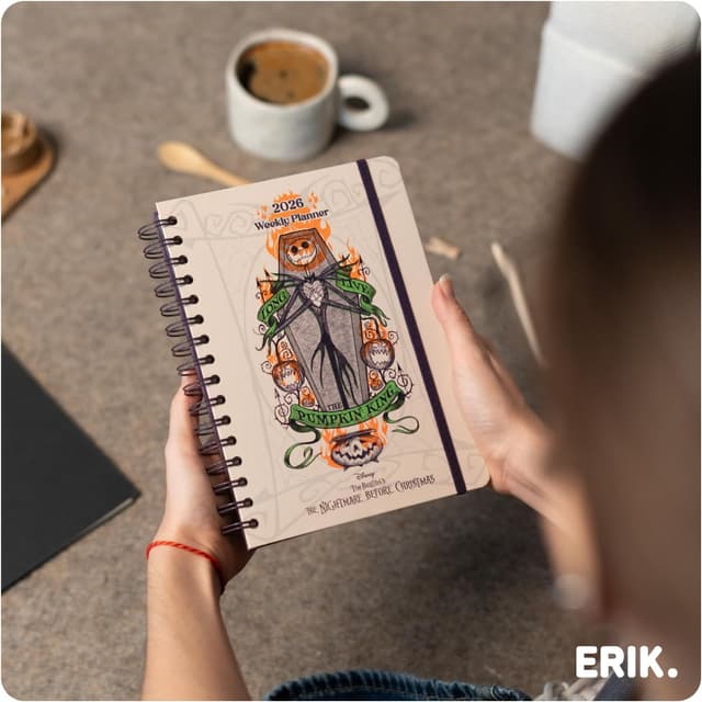 Thumbnail 6 de Grupo Erik Agenda 2026 A5 Semana Vista Pesadilla Antes de Navidad