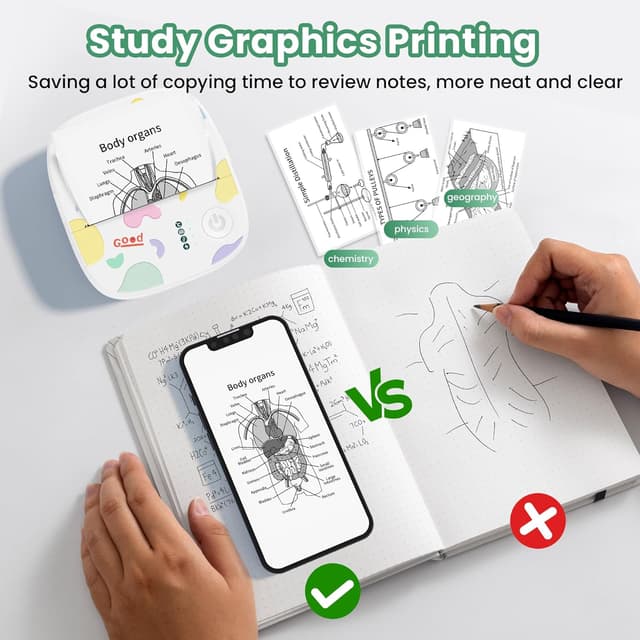 Detalle 1 de XenGro AHM2 mini sticker printer for labels