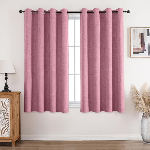 Detalle de CUCRAF 100% blackout curtains, 54 inch drop