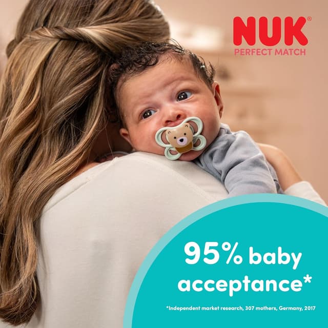 Detalle 2 de NUK Perfect Match Air dummies 0–6 months