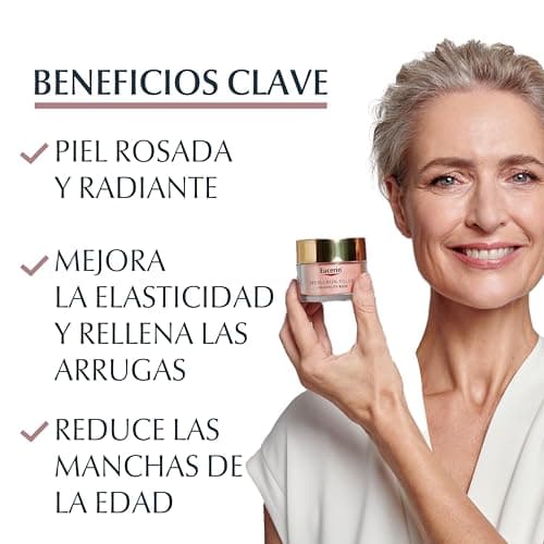Detalle de Eucerin Hyaluron-Filler + Elasticity Crema de Día Rosé FPS 30 — crema antiedad tono rosado 50 ml
